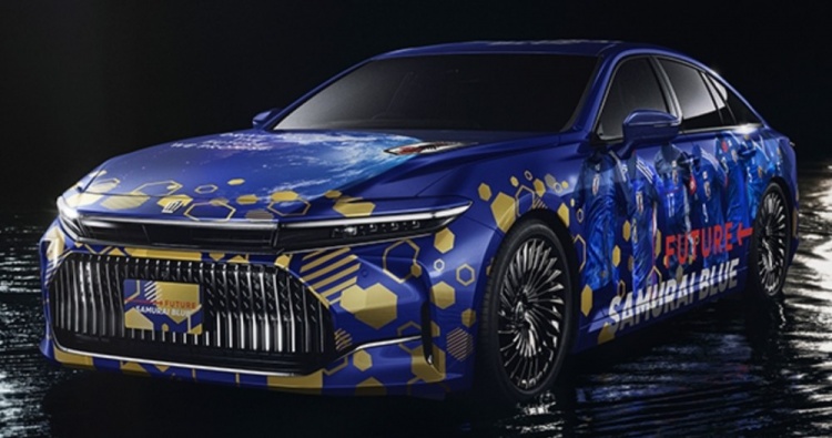 與車企聯(lián)動(dòng)，日本足協(xié)與豐田汽車共同打造日本國家隊(duì)特別車型
